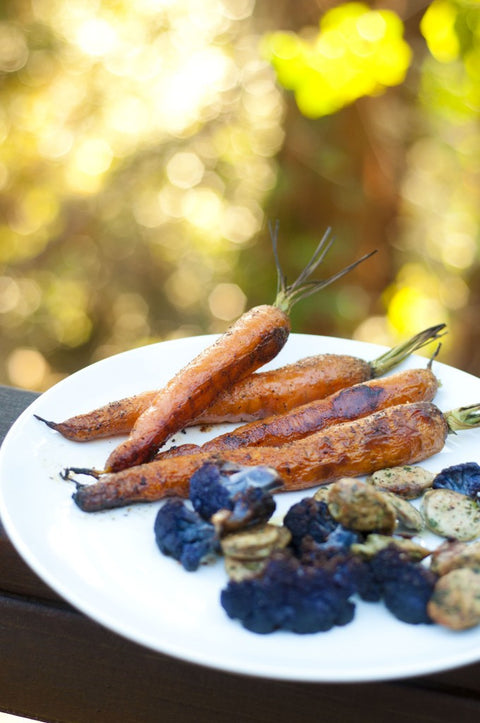 Culinography: Carrots &amp; Purple Cauliflower