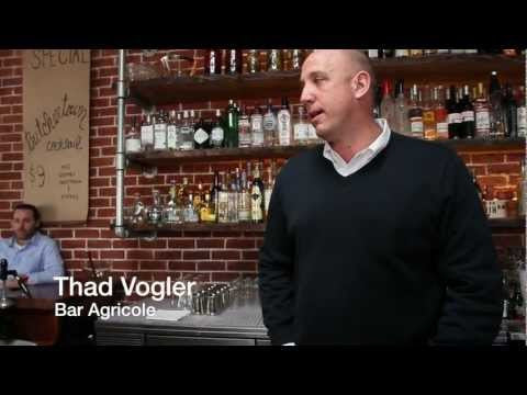 Tokyo-SF Bartender Salon: Thad Vogler (Bar Agricole)