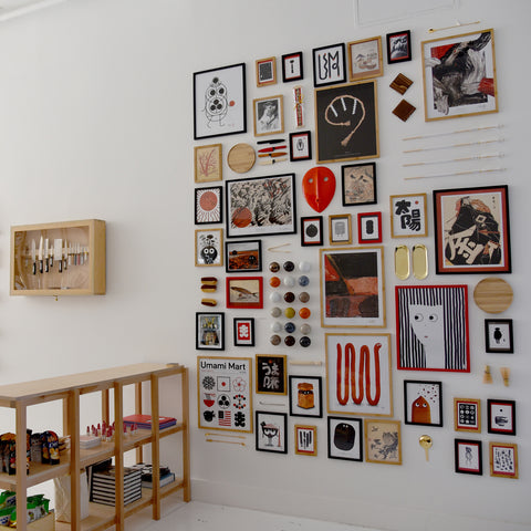 Umami Mart x Studio Arhoj Gallery Wall