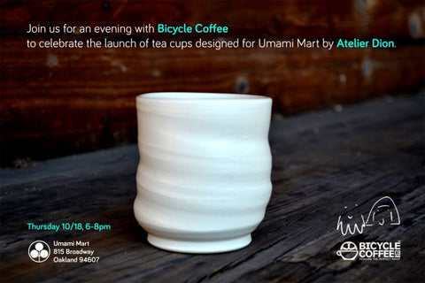 Sip + Shop: Atelier Dion Teacup Launch + Bicycle Coffee