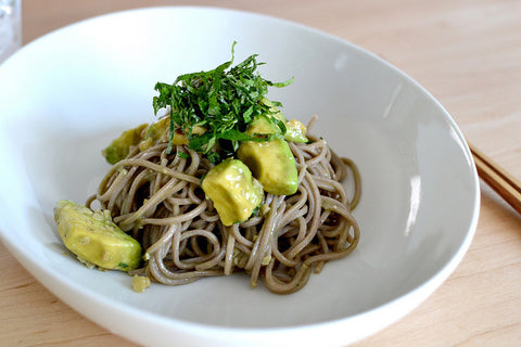 Japanify: Summer Slurp Series: Avocado Walnut Soba Salad