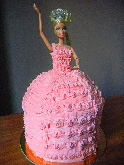 ReCPY: Barbie Doll Cake