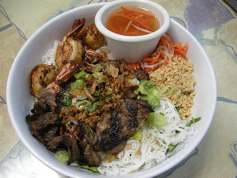 Bun Thit Nuong at Pho Ao Sen (OAK)