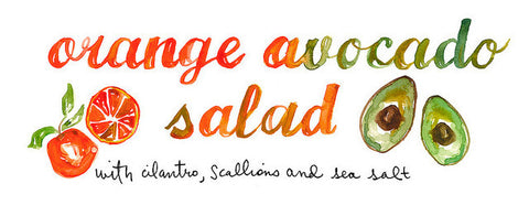 Forest Feast: Orange Avocado Salad