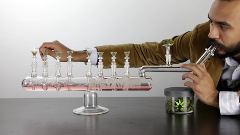 The Umami Reader: This Bong Menorah Guarantees 8 Nights of Hanukkah Munchies