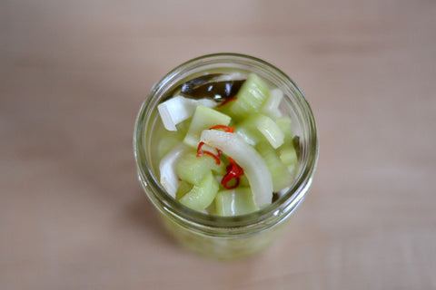 Japanify: Celery Asazuke (Quick Pickles)