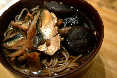 Japanify: Nishin Soba (Hot Soba w. Simmered Herring)