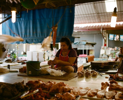 Postcard from Nahoko: Seaside Butcher (Thailand)