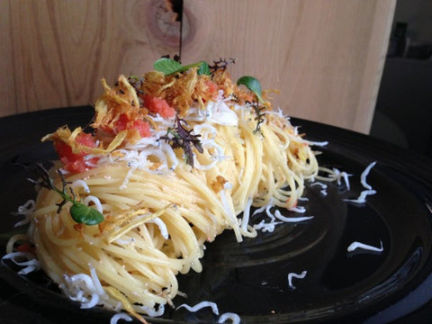 Casa de Kei: Mentai Pasta with Shirasu