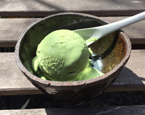 Conbini Creations: Super Easy Matcha Ice Cream