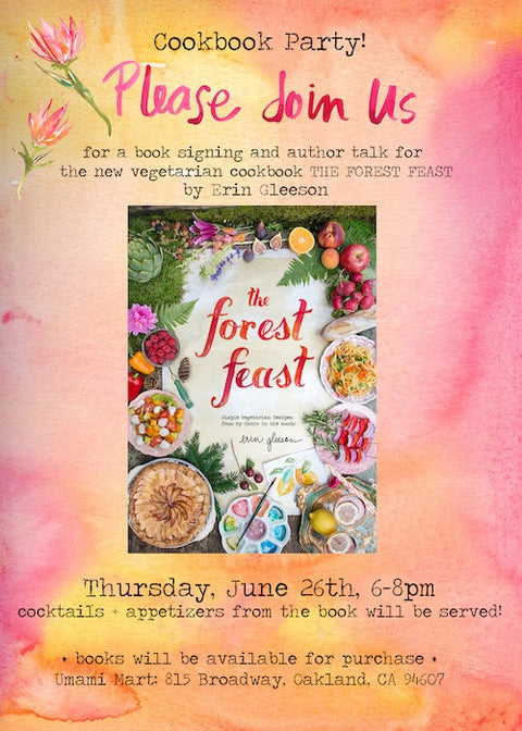 Upcoming Event: The Forest Feast Cookbook Party