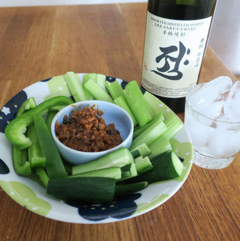 Shochu Gumi Pairing: Niku Miso by Kyoko Yoshida of Nishiyoshida Shuzo