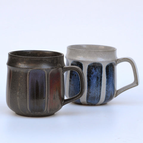 Our New Kenzan Ceramics Heritage Mugs are a Handsome Pair
