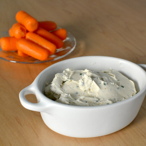 No-MSG Dashi Dip with Cream Cheese and Chives