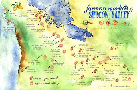 The Forest Feast: The Farmers Markets of the Silicon Valley