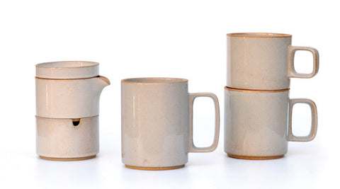 Hasami Porcelain in Gloss Gray