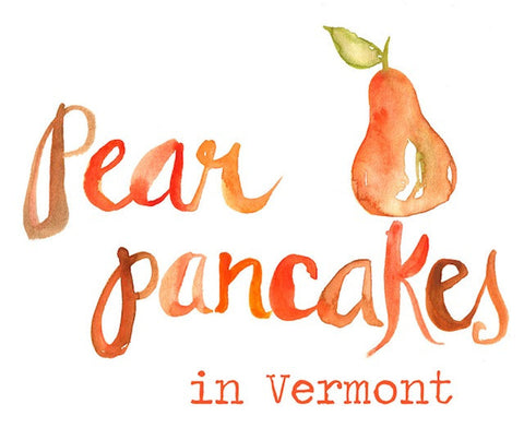 The Forest Feast: Pear Pancakes