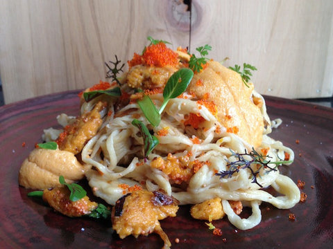 Casa de Kei: Uni + Tobiko Pasta