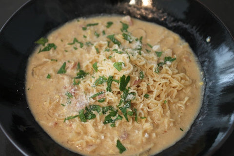 MOTOism: Ghetto Gourmet: Ramen della Carbonara