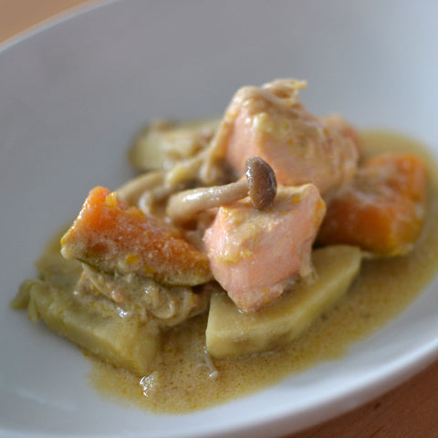 Salmon Miso + Soy Milk Nabe