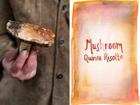 The Forest Feast: Mushroom Quinoa Risotto