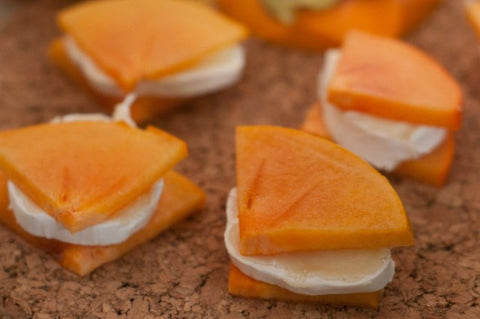 The Forest Feast: Persimmon + Brie Sandwiches