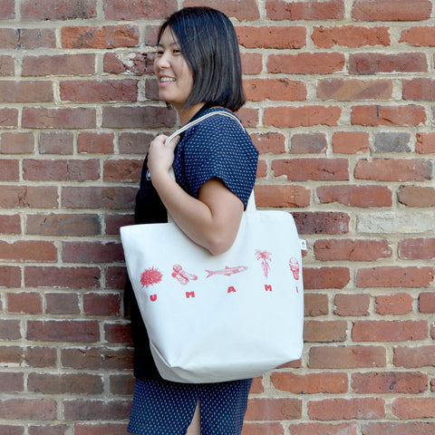 Back in Stock! Our Umami Tote by Wormfun