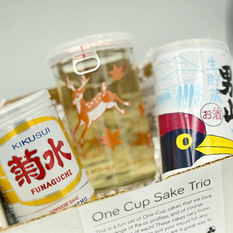 One Cup Sake Trio