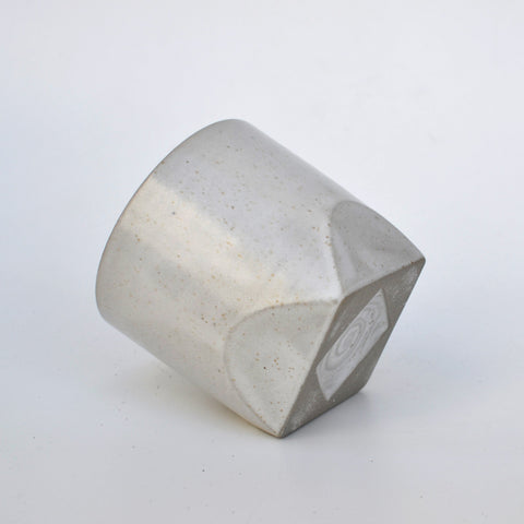 Snow Faceted Rocks Cup (4-Pack)