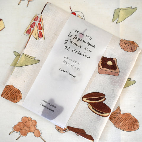 Japanese Sweets Handkerchief