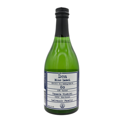 Den Blue Label Junmai Sake Pasteurized (BTL 500ml)
