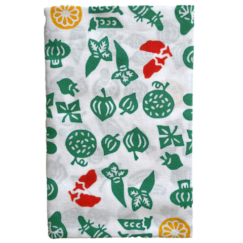 Fruits & Veggies Tenugui