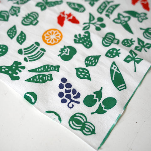 Fruits & Veggies Tenugui