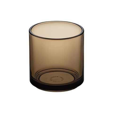Hasami 12 oz Amber Glass Tumbler  (3-Pack)