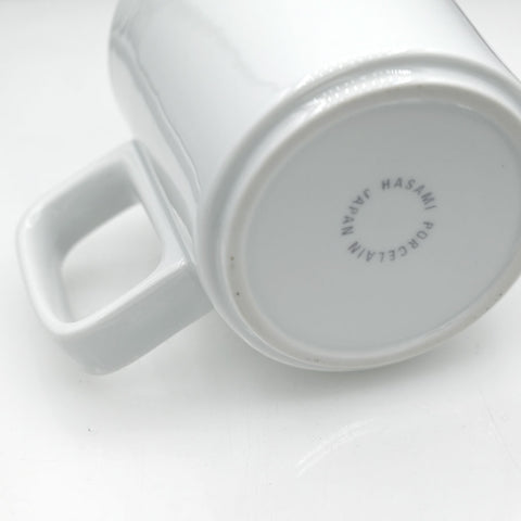 Hasami White Mug Medium HPW020