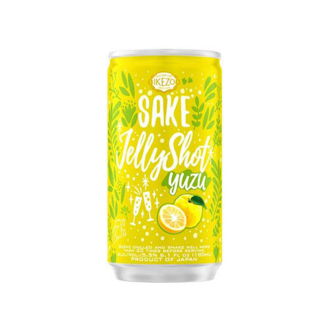 Ikezo Yuzu Sparkling Jelly Sake 6-Pack (CAN 180ml)