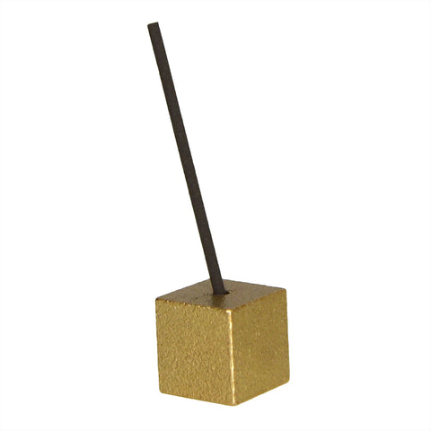 Brass Cube Incense Holder