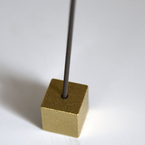 Brass Cube Incense Holder