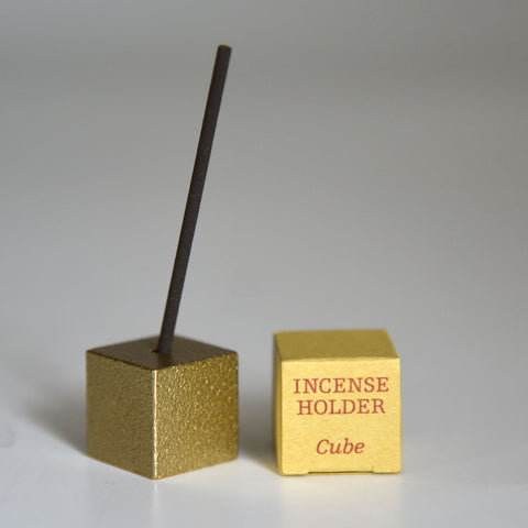 Brass Cube Incense Holder