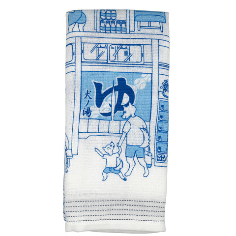 Onsen Dogs Tenugui