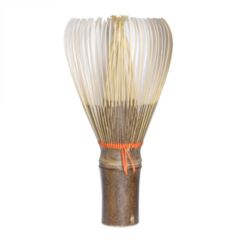 Suikaen Shin Black Bamboo Matcha Whisk (Made in Japan)