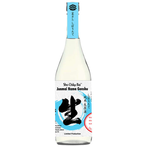 Sho Chiku Bai Limited Junmai Nama Genshu Sake (BTL 750ml)