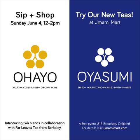 Sip + Shop Try Our New Teas