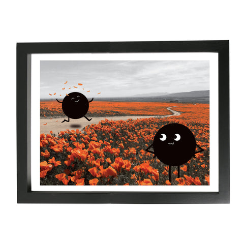 Poppy Party Print
