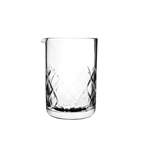 Umami Mart Japanese Seamless Diamond Cut Mixing Glass
