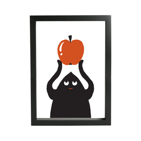 Apple Dude Print
