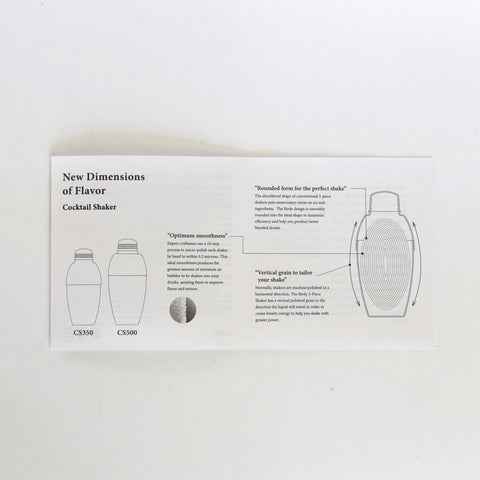 Birdy CS500 Cocktail Shaker