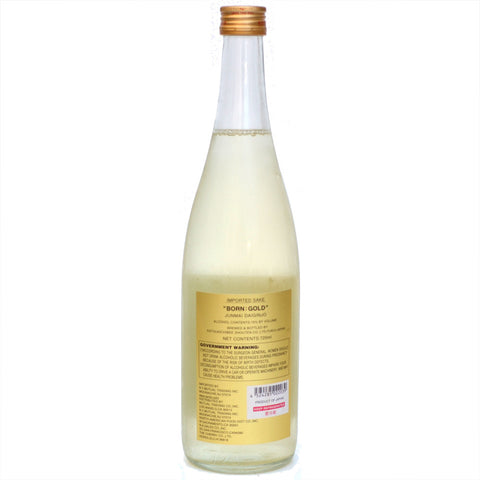 Born Gold Muroka Junmai Daiginjo Sake (BTL 720ml)