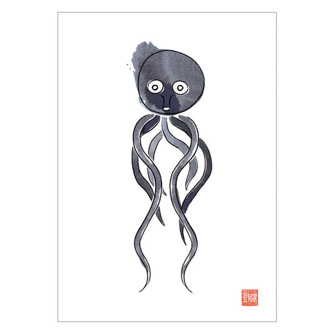 Octopus Greeting Card 6-Pack