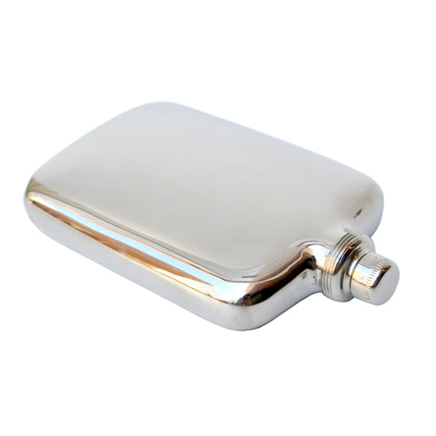 Curved Metal Flask